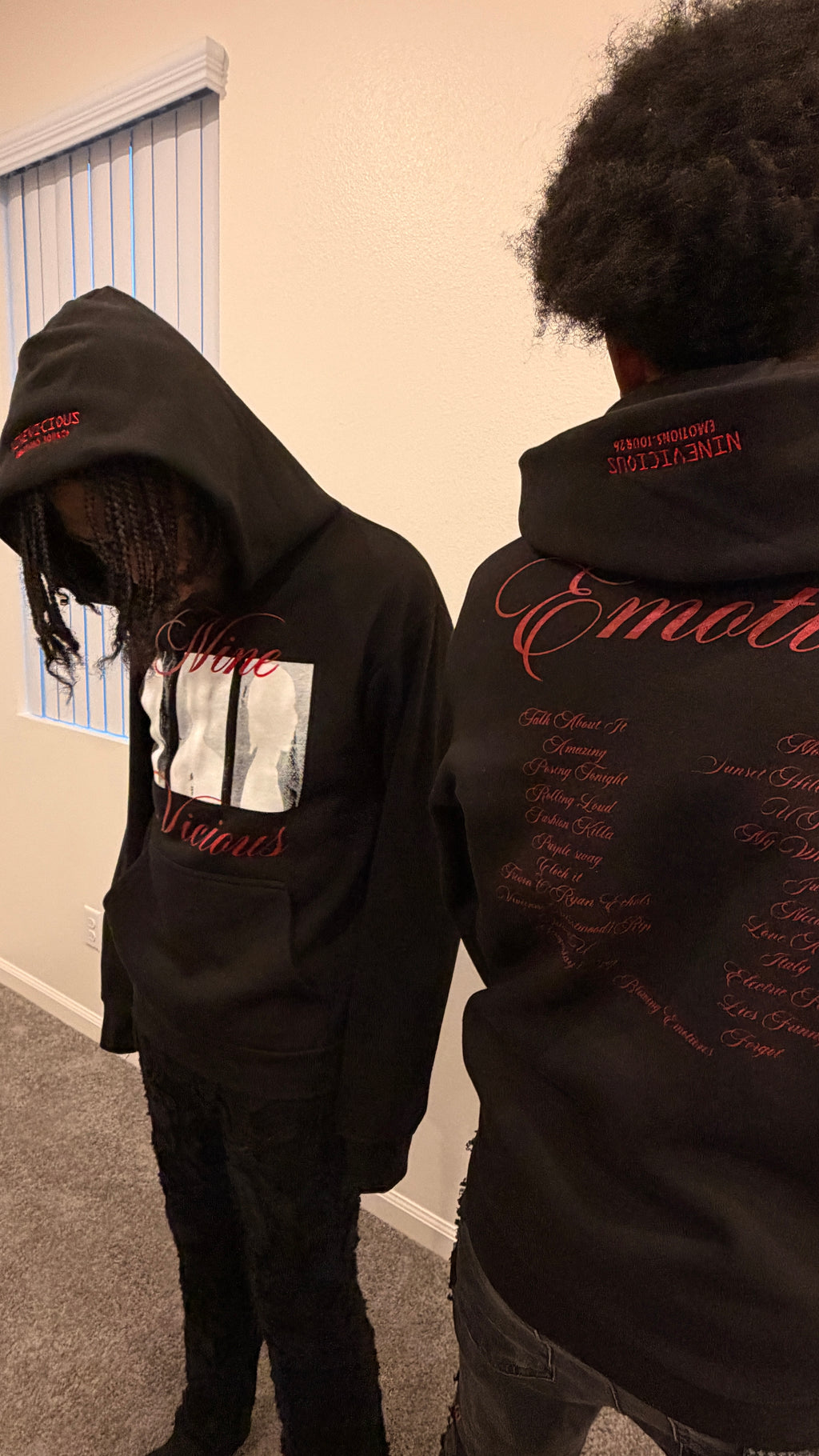 Nine Vicious Emotions hoodie