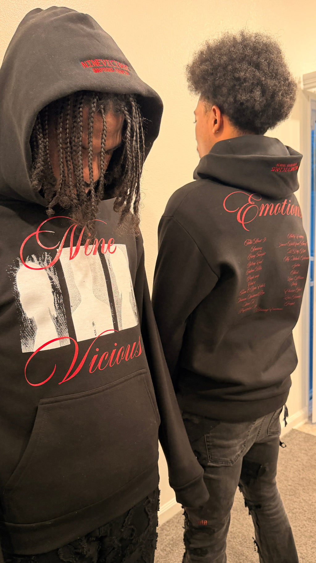 Nine Vicious Emotions hoodie